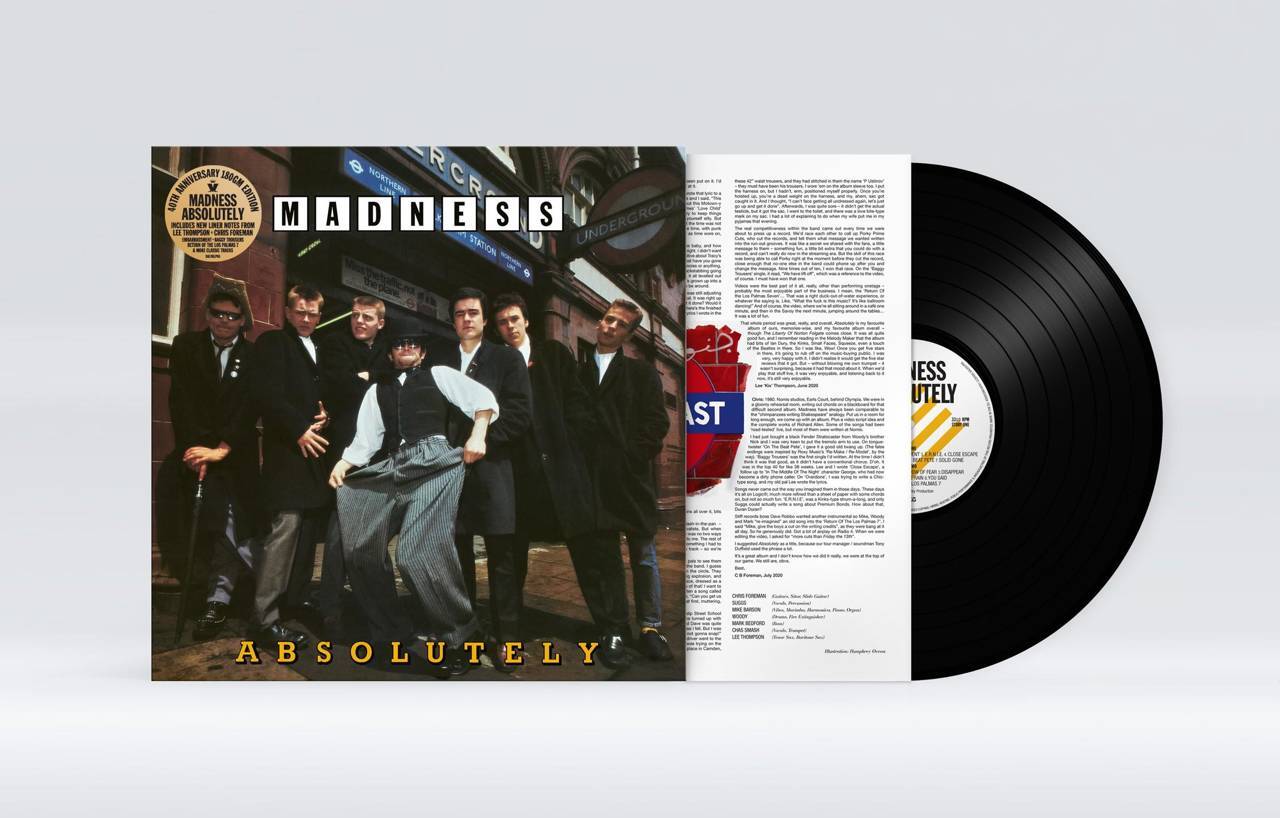 Madness - Absolutely (40th Anniversary, Remastered, 180 Gram) (LP) - Joco Records
