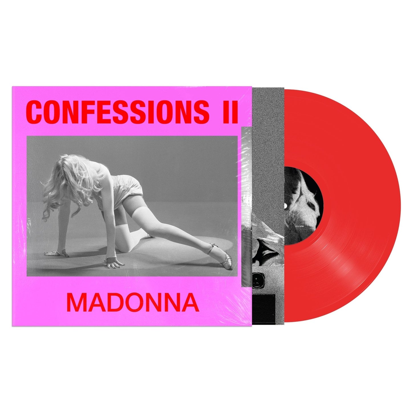 Madonna - Confessions II (Limited Edition, Translucent Red Vinyl, Bonus Poster) (LP) - Joco Records