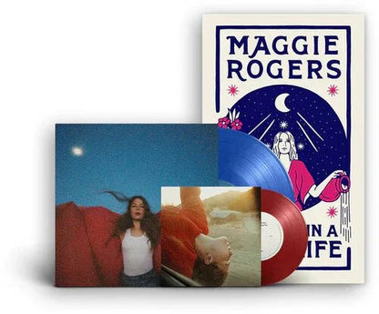 Maggie Rogers - Heard It In A Past Life (5th Anniversary, Limited Deluxe Edition)(Blue Vinyl & Bonus Red 7-Inch) - Joco Records