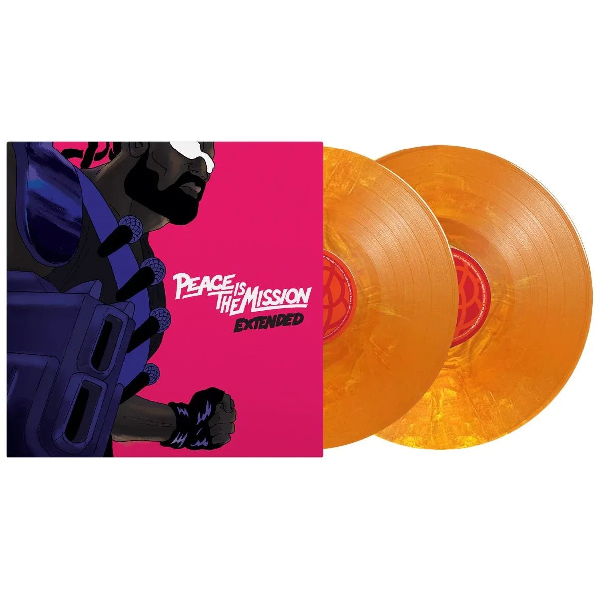 Major Lazer - Peace Is The Mission - Extended (10 Year Anniversary Edition) (Indie Exclusive) (180 Gram, Goldfish Vinyl, 2 LP) - Joco Records