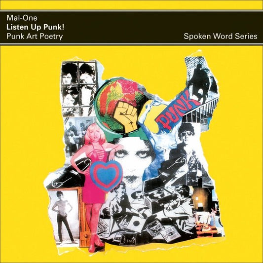 Mal - One - Listen Up Punk! Punk Art Poetry, Spoken Word Album (LP) - Joco Records