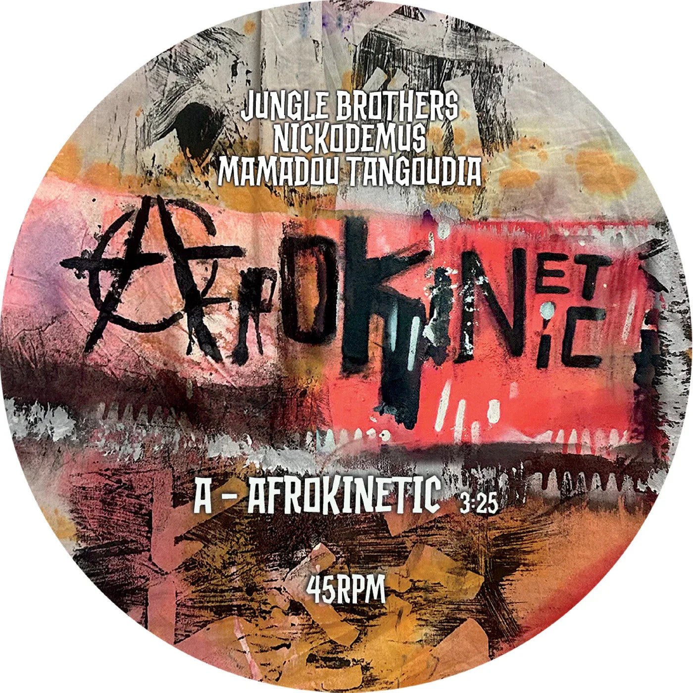 Mamadou Tangoudia Jungle Brothers Nickodemus - Afrokinetic (Vinyl) - Joco Records