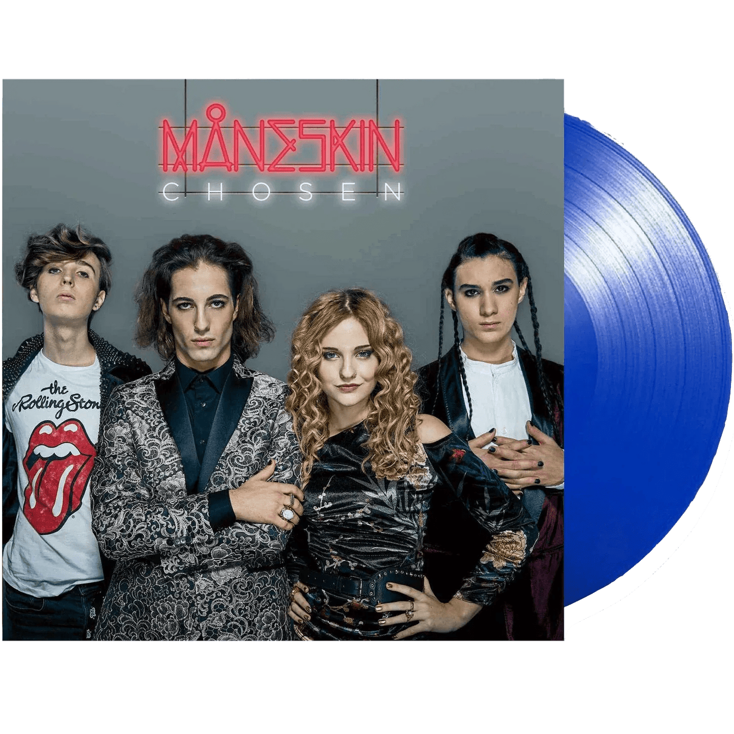 Maneskin - Chosen (Limited Edition Import, Blue Vinyl) (LP) - Joco Records