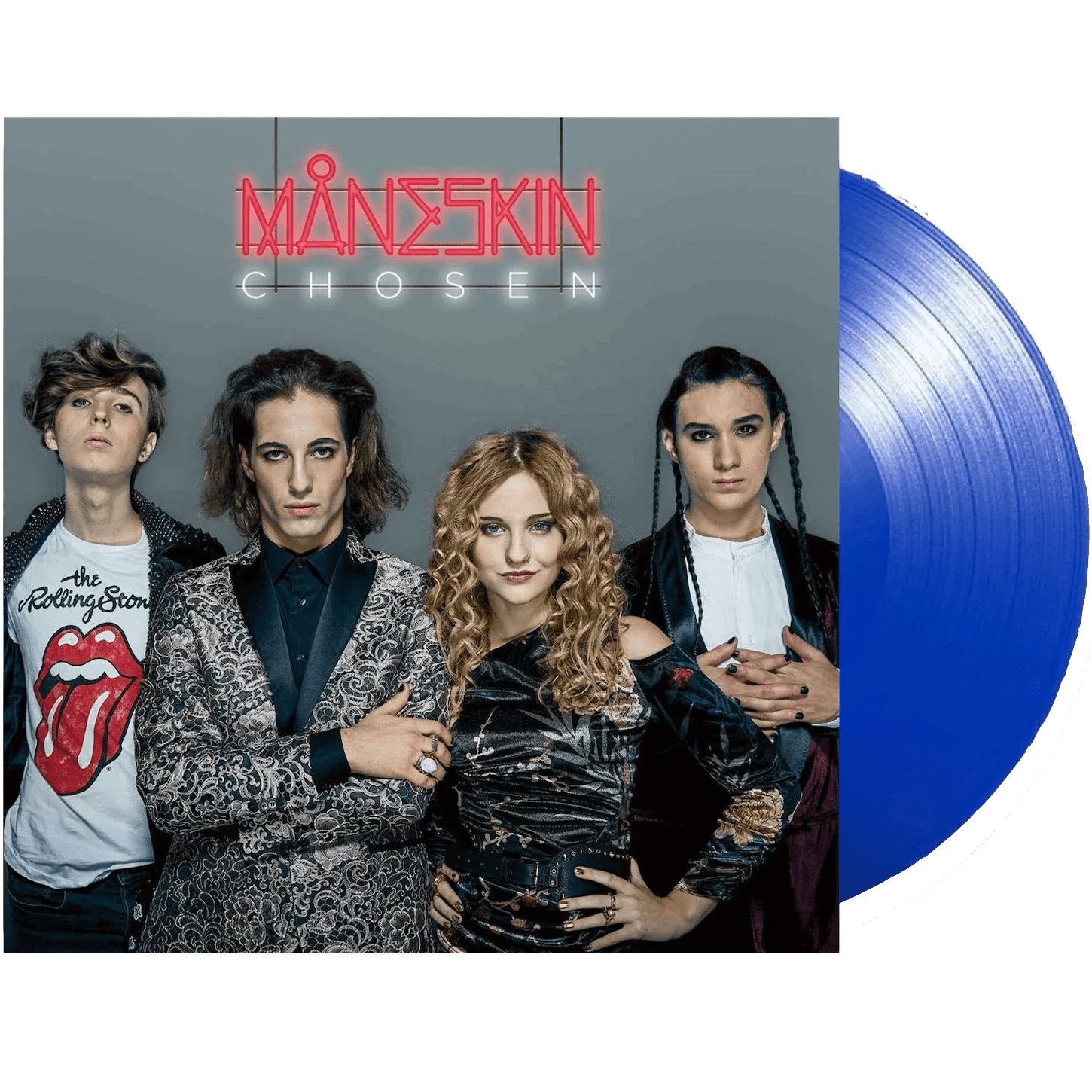 Maneskin - Chosen (Limited Edition Import, Blue Vinyl) (LP) - Joco Records