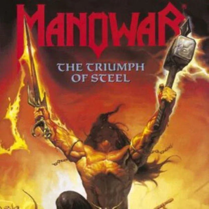Manowar - The Triumph Of Steel (Limited Edition Import, Transparent Blue Vinyl) (2 LP) - Joco Records