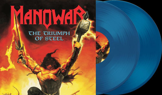 Manowar - The Triumph Of Steel (Limited Edition, Transparent Blue Color Vinyl) (Import) (2 LP)