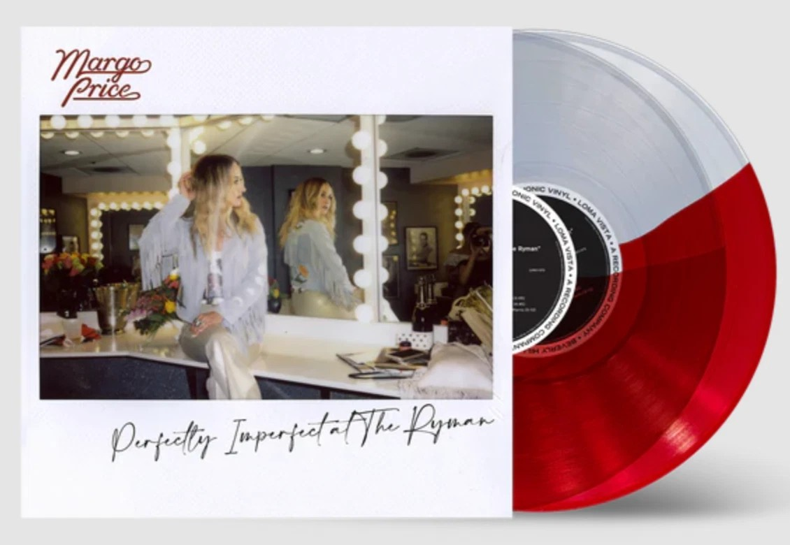 Margo Price - Perfectly Imperfect At The Ryman (Explicit Content) (Limited Edition, Clear W/ Red Split Color Vinyl) (2 LP)