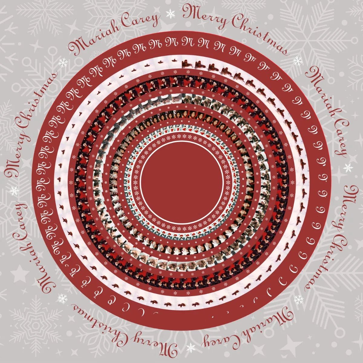 Mariah Carey - Merry Christmas: 30th Anniversary (Limited Edition, Zoetrope Vinyl) (LP) - Joco Records