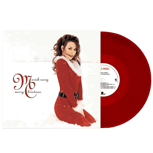 Mariah Carey - Merry Christmas (Deluxe Anniversary Edition, Red Vinyl) (LP) - Joco Records