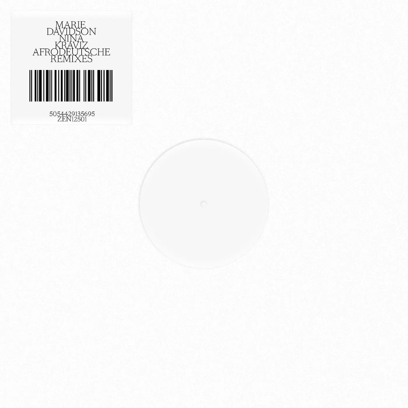 Marie Davidson - Nina Kraviz X Afrodeutsche Remixes (12-Inch Vinyl) - Joco Records