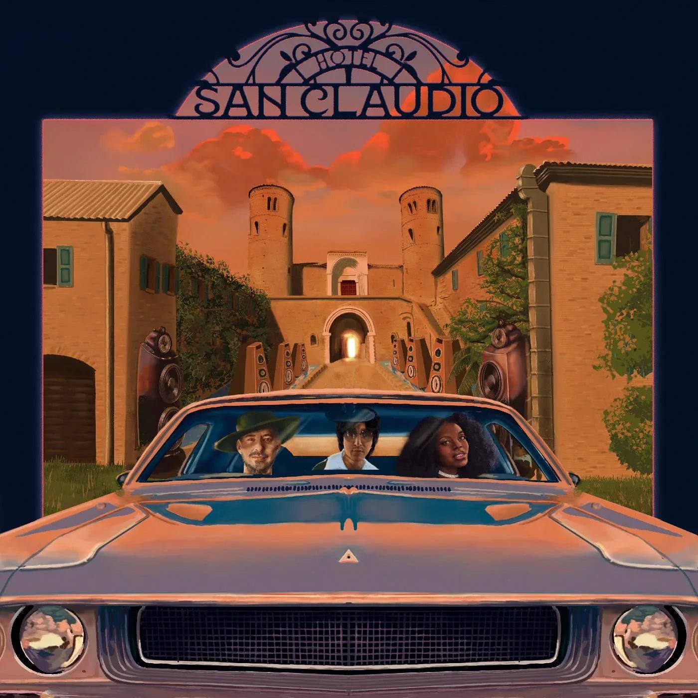 Mark De Clive-Lowe - Hotel San Claudio (Orange Vinyl) (LP) - Joco Records