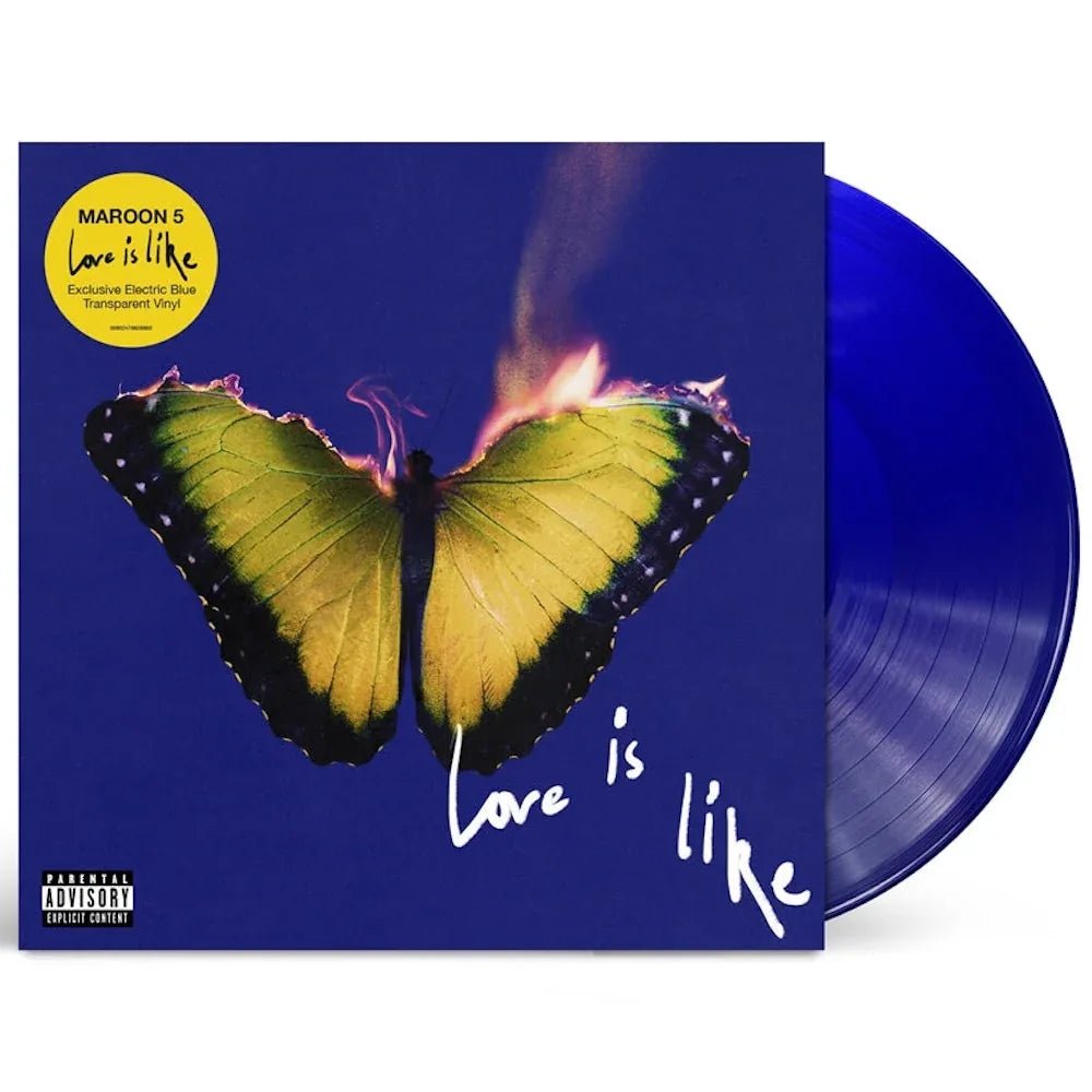 Maroon 5 - Love Is Like (Indie Exclusive, Electric Blue Vinyl) (LP) - Joco Records