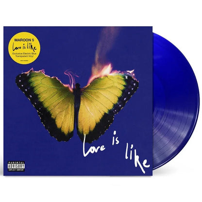 Maroon 5 - Love Is Like (Indie Exclusive, Electric Blue Vinyl) (LP) - Joco Records