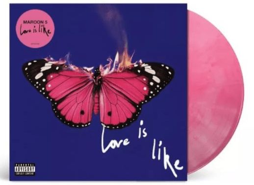 Maroon 5 - Love Is Like (Limited Edition, Bubblegum Vinyl, Alternative Cover &e Poster) (LP) - Joco Records