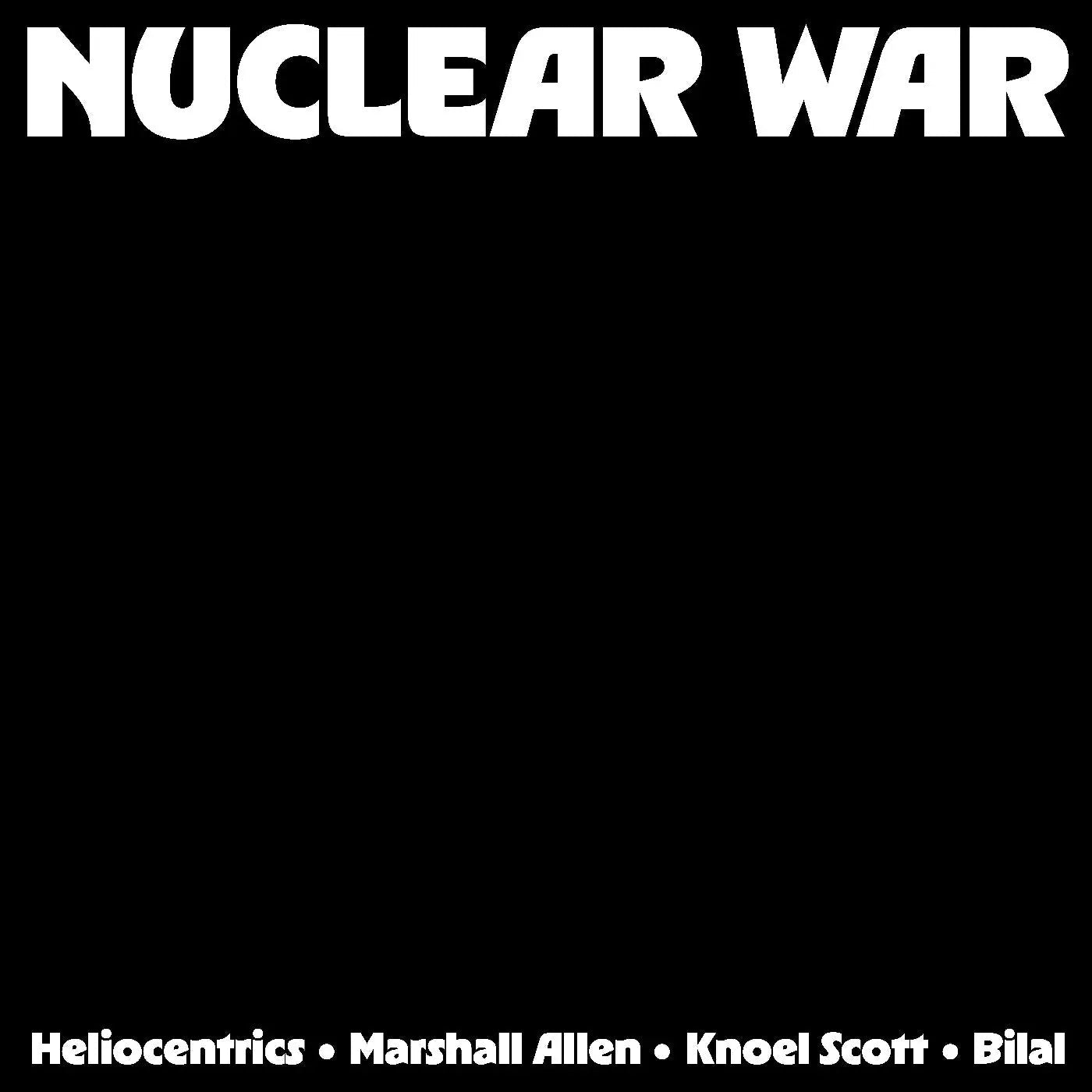 Marshall Allen And Knoel Scott Ft. Bilal Heliocent - Nuclear War (Indie Exclusive Yellow & Orange Vinyl) (Vinyl) - Joco Records