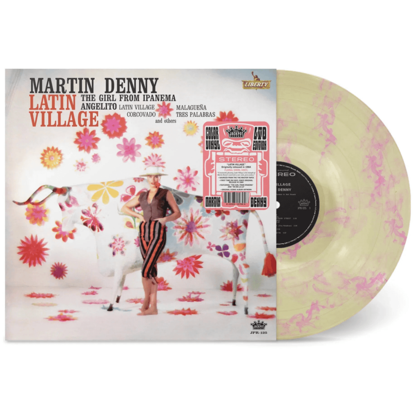 Martin Denny - Latin Village (Limited Edition, Floral Swirl Vinyl) (LP) - Joco Records