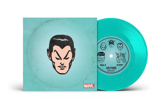 Marvel Chorus - Sub-Mariner (1966 Theme) / Merry Marvel Marching Society (Translucent Sea Foam 7" Single)
