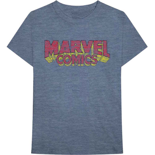 Marvel Comics - Distressed Logo (T-Shirt)