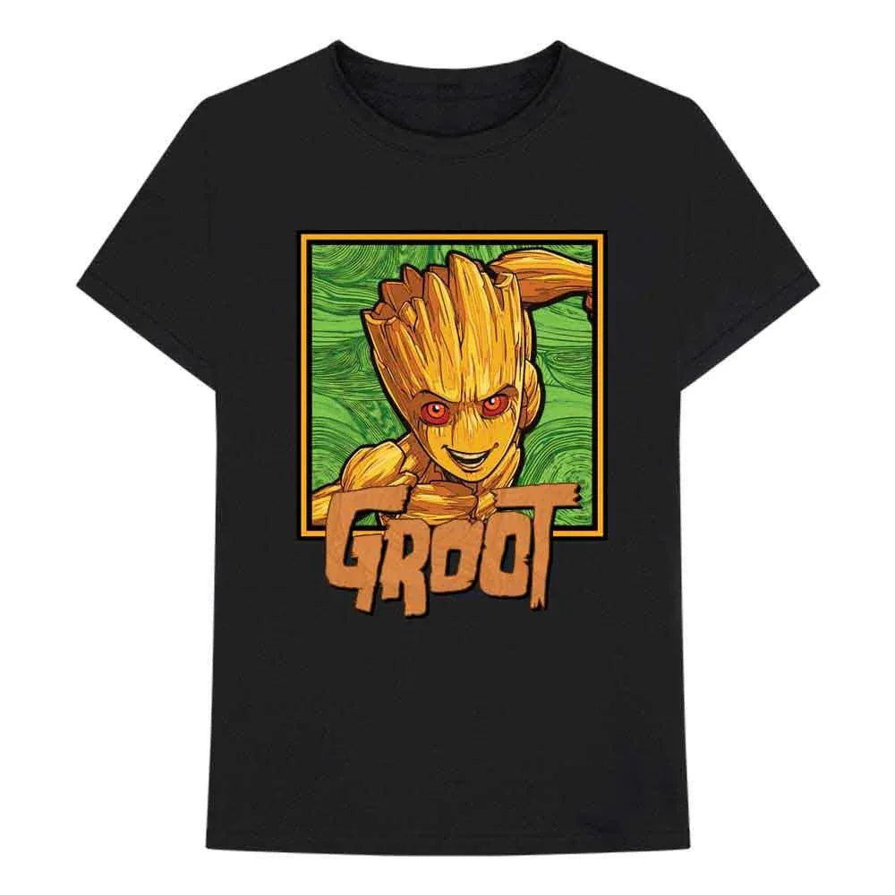 Marvel Comics - I Am Groot - Groot Square (T-Shirt) - Joco Records