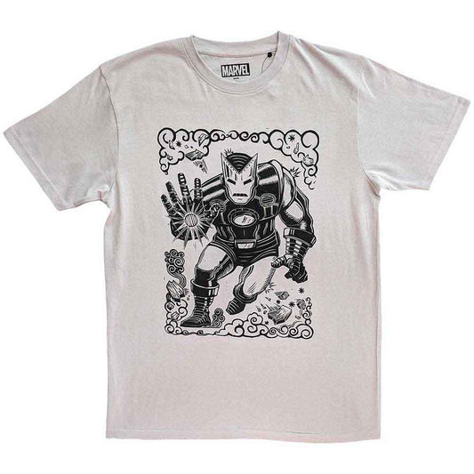 Marvel Comics - Iron Man Sketch (T-Shirt) - Joco Records