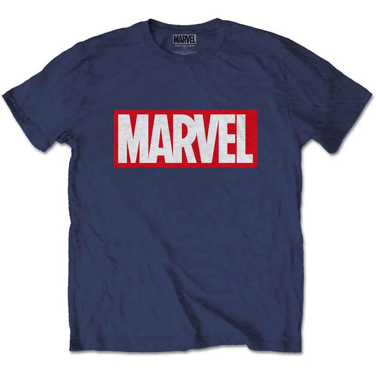 Marvel Comics - Marvel Box Logo Tee (T-Shirt) - Joco Records