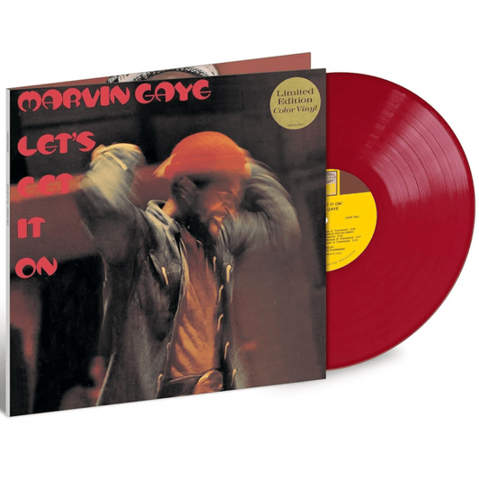Marvin Gaye - Let's Get It On: 50th Anniversary Edition (Limited Edition, Red Vinyl) (LP) - Joco Records