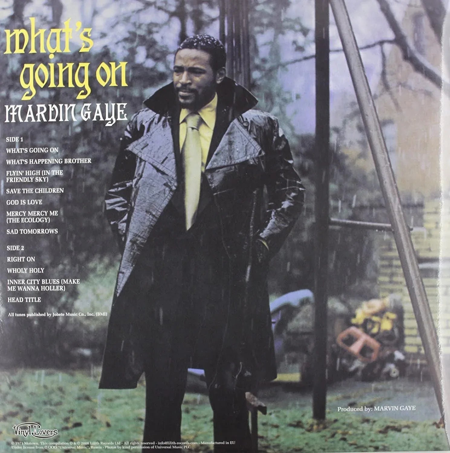 Marvin Gaye - What's Going On (Limited Edition, 180 Gram, Green Vinyl) (LP) - Joco Records