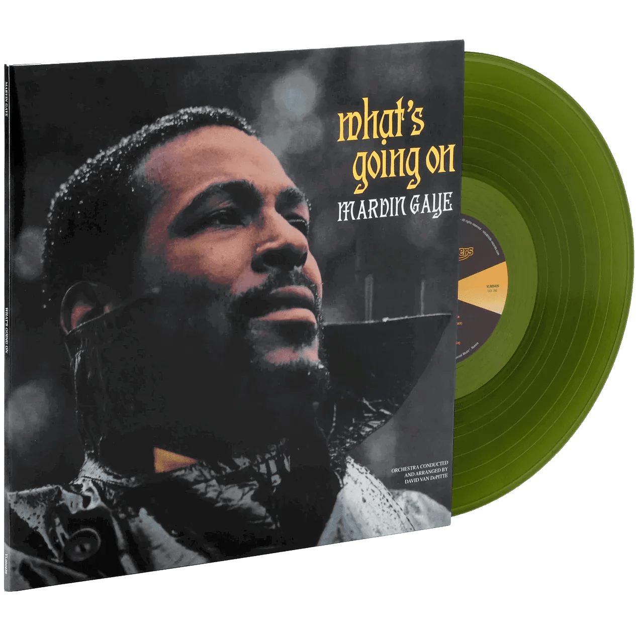 Marvin Gaye - What's Going On (Limited Edition, 180 Gram, Green Vinyl) (LP) - Joco Records