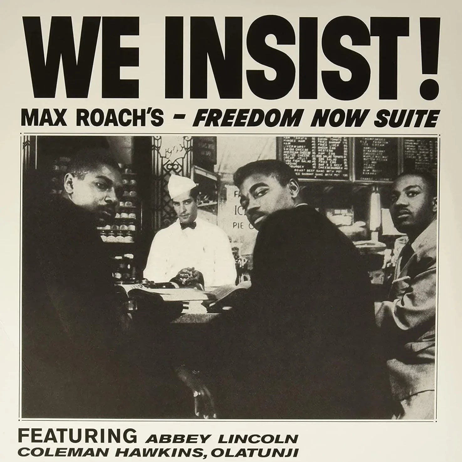 Max Roach - We Insist! Max Roach's - Freedom Now Suite (Opaque Bone Vinyl) (LP) - Joco Records