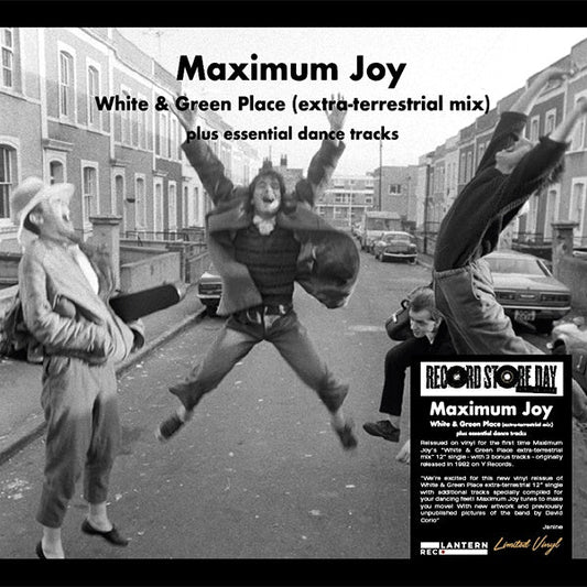 Maximum Joy - White & Green Place (Extra - Terrestrial Mix) Plus Essential Dance Tracks (12 - Inch Vinyl) - Joco Records