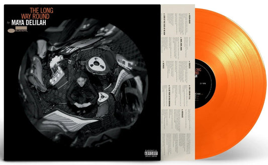 Maya Delilah - The Long Way Round (Explicit Content) (Transparent Pumpkin Spice Color Vinyl) (LP) - Joco Records