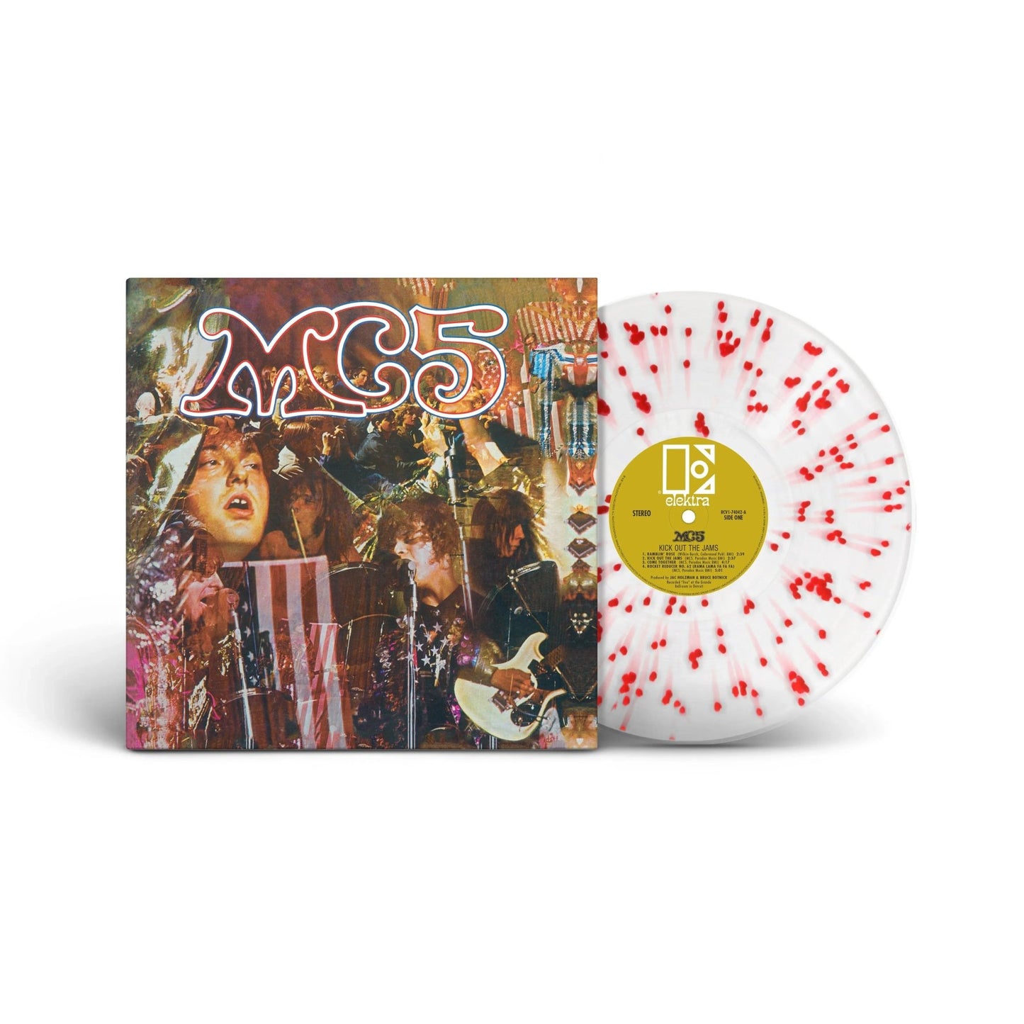 MC5 - Kick Out The Jams (Rocktober, Clear & Red Splatter Vinyl) - Joco Records