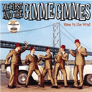 Me First And The Gimme Gimmes - Blow in the Wind: 25th Anniversary Edition (Apple Red Color Vinyl, Reissue) - Joco Records