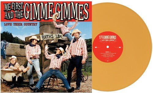 Me First And The Gimme Gimmes - Love Their Country (Mustard Yellow Vinyl) (LP) - Joco Records