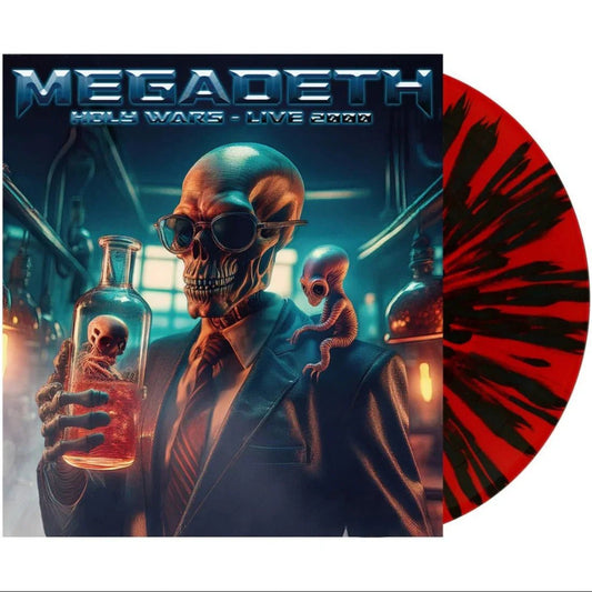Megadeth - Holy Wars - Live 2000 (Broadcast Import, Red & Black Vinyl) (LP) - Joco Records