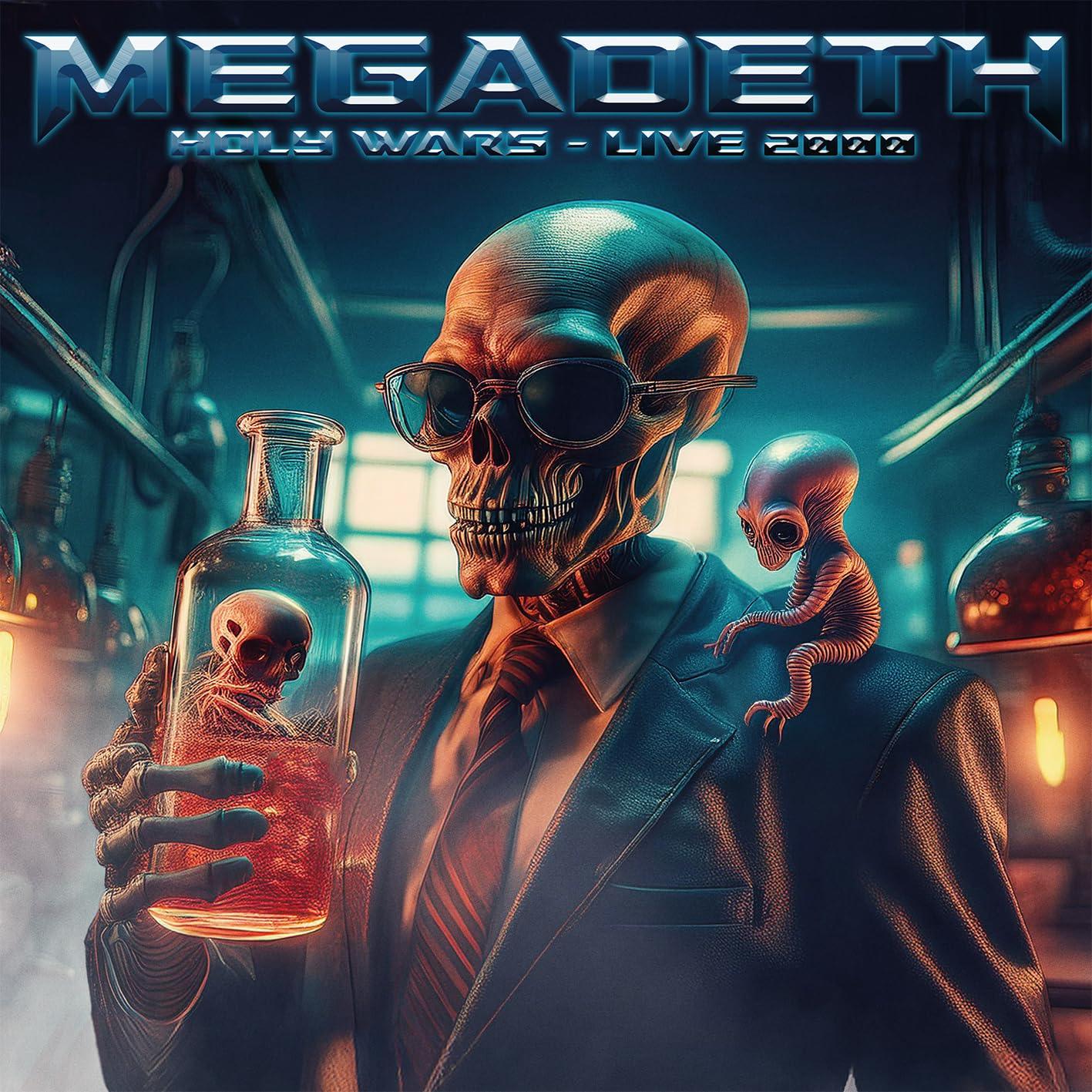 Megadeth - Holy Wars - Live 2000 (Broadcast Import, Red & Black Vinyl) (LP) - Joco Records