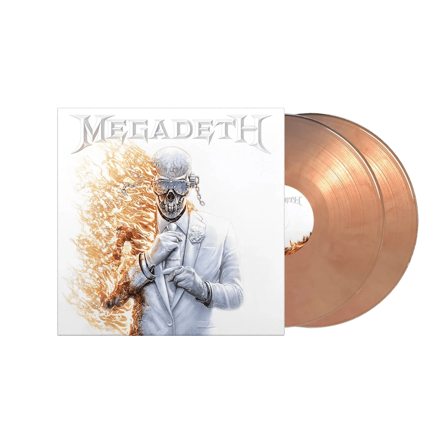 Megadeth - Megadeth (Indie Exclusive, White Orange Marble) (2 LP) - Joco Records
