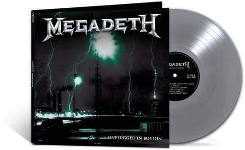 Megadeth - Unplugged In Boston (Metallic Silver Vinyl) (Vinyl) - Joco Records