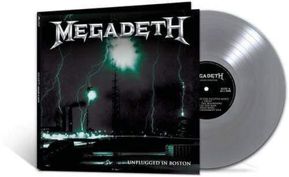 Megadeth - Unplugged In Boston (Metallic Silver Vinyl) (Vinyl) - Joco Records