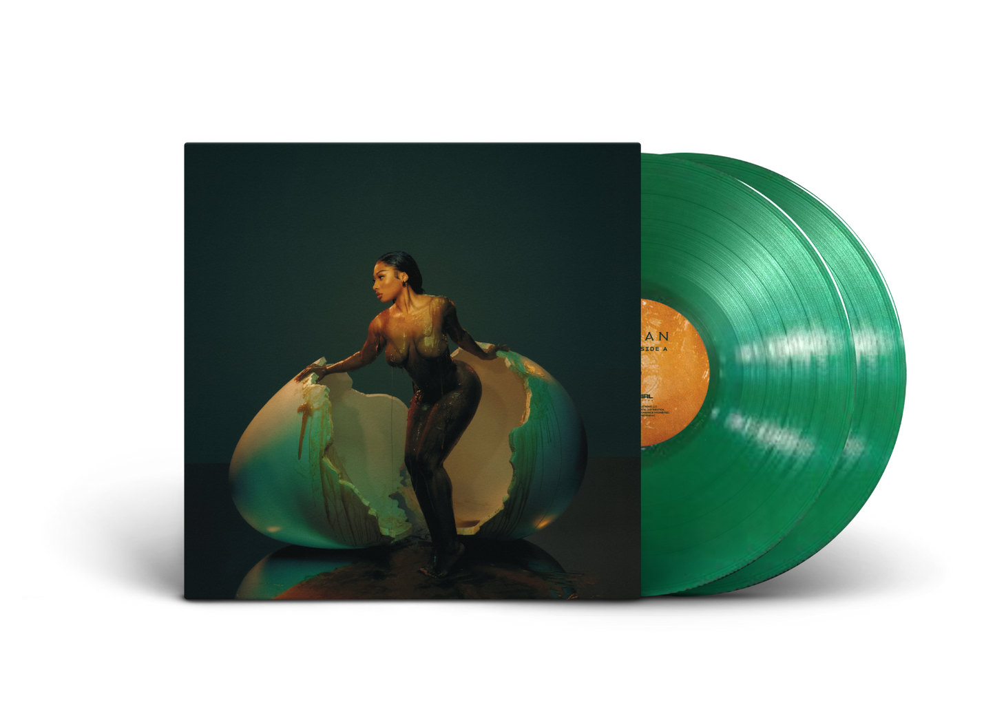 Megan Thee Stallion - Megan (Explicit Content) (Indie Exclusive, Opaque Green Vinyl) (2 LP)