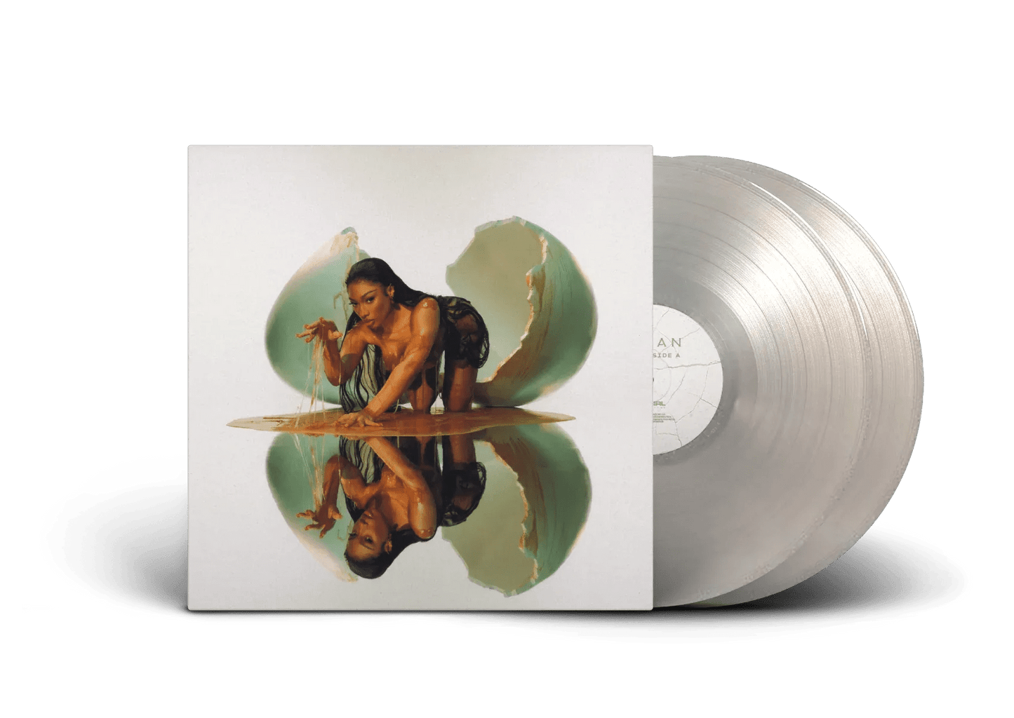 Megan Thee Stallion - Megan (Opaque Metallic Silver Vinyl) (2 LP) - Joco Records