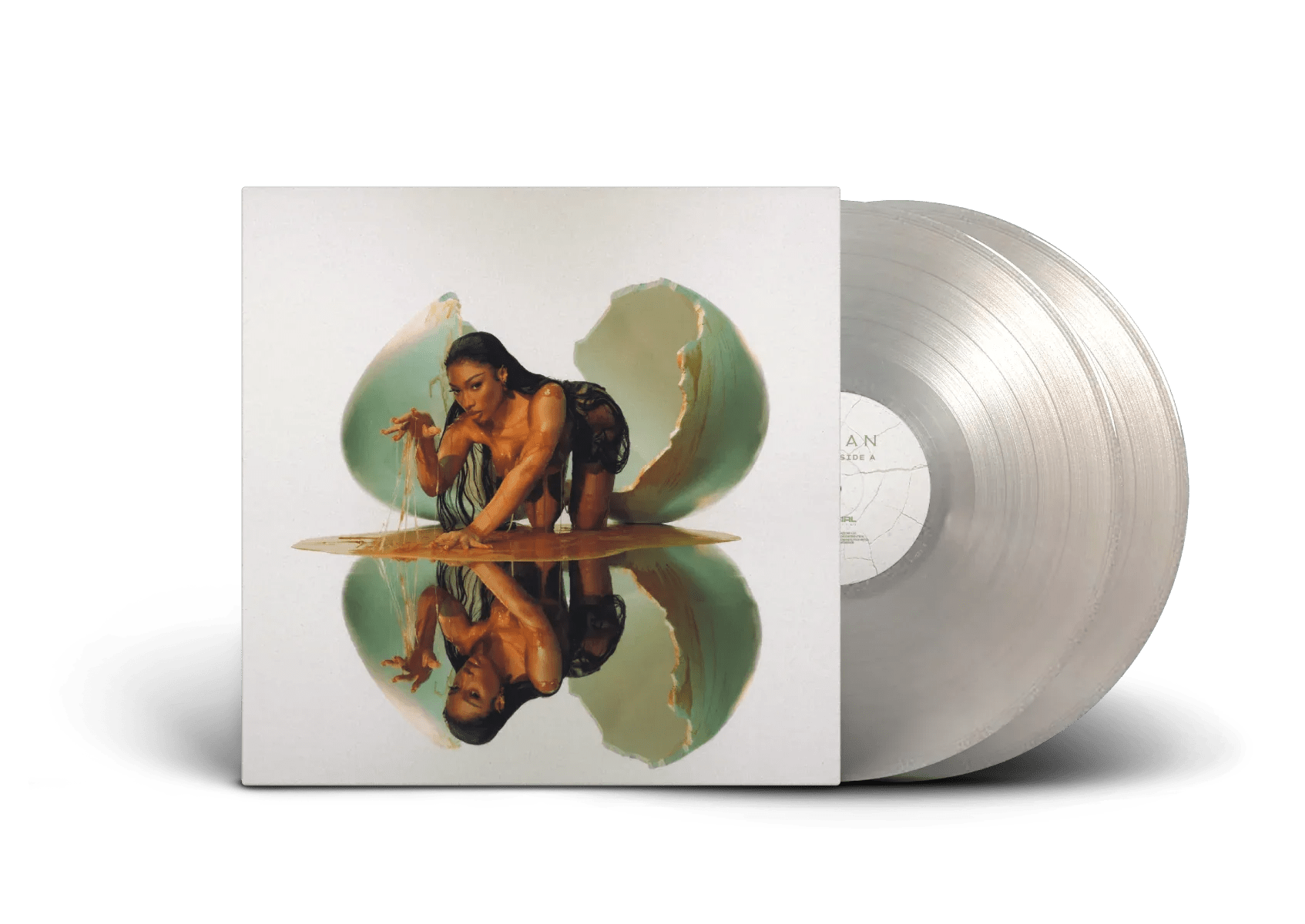 Megan Thee Stallion - Megan (Opaque Metallic Silver Vinyl) (2 LP) - Joco Records