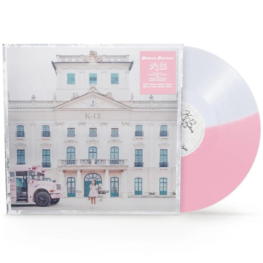Melanie Martinez - K12 (Limited Edition Import, Baby Pink & Milky Clear Split Vinyl) (LP) - Joco Records