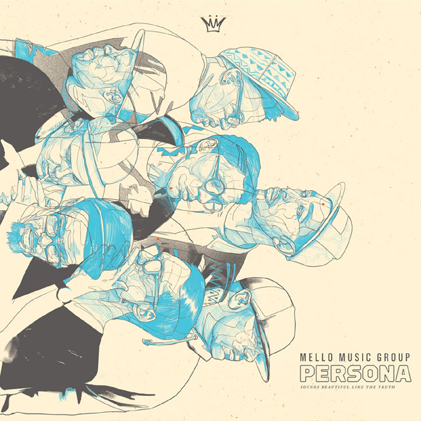 Mello Music Group - Persona (Clear & Color Rorschach Vinyl) - Joco Records