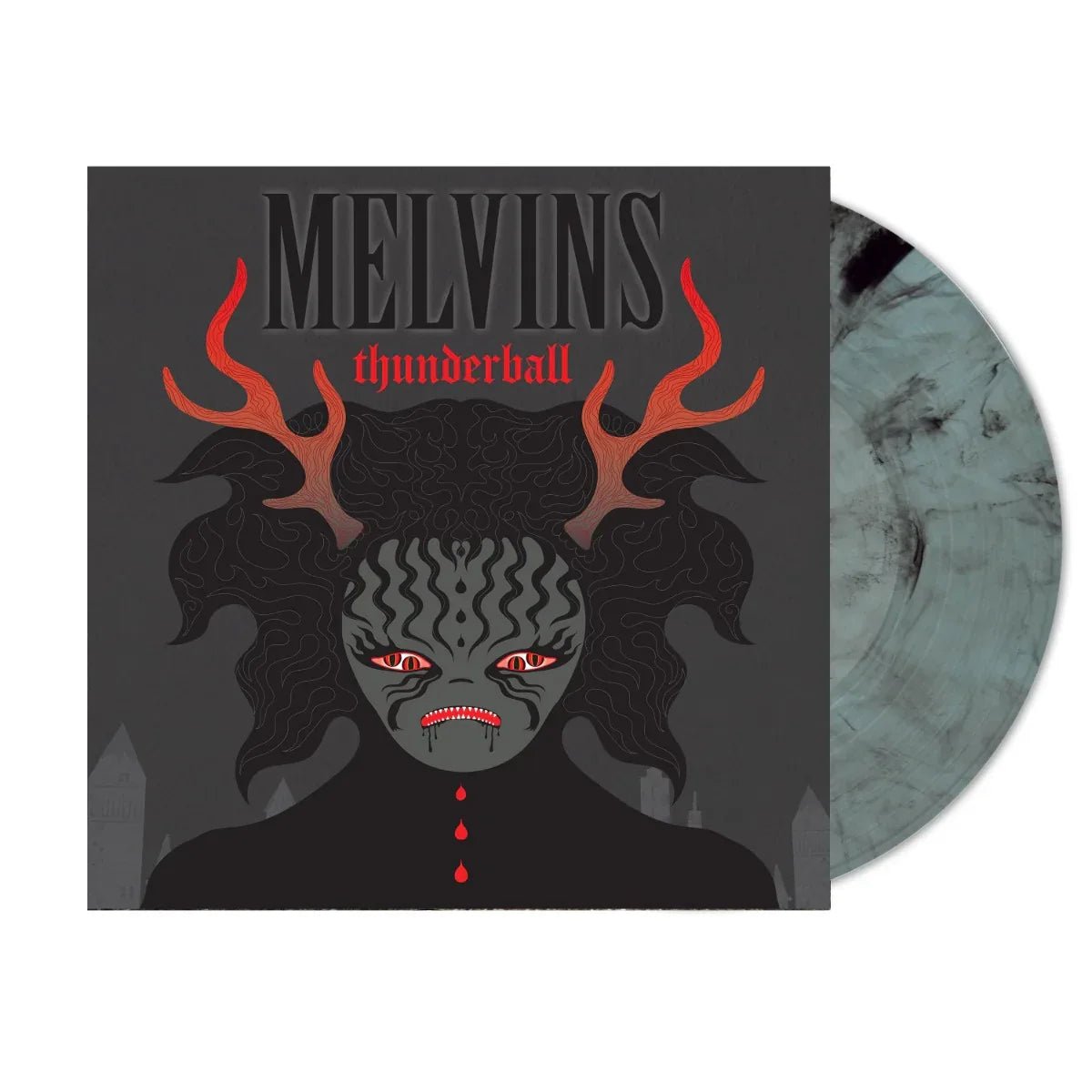 Melvins - Thunderball (Indie Exclusive) (Smoke Is A Vinyl) (Marbled Grey Vinyl) (Vinyl) - Joco Records