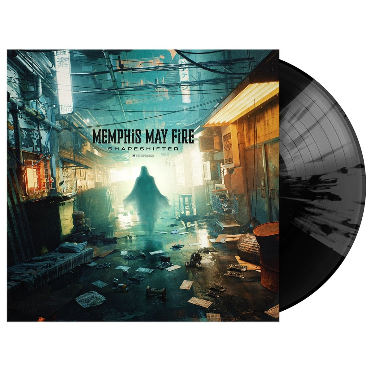 Memphis May Fire - Shapeshifter (Black & Gray Quad Splatter Vinyl)