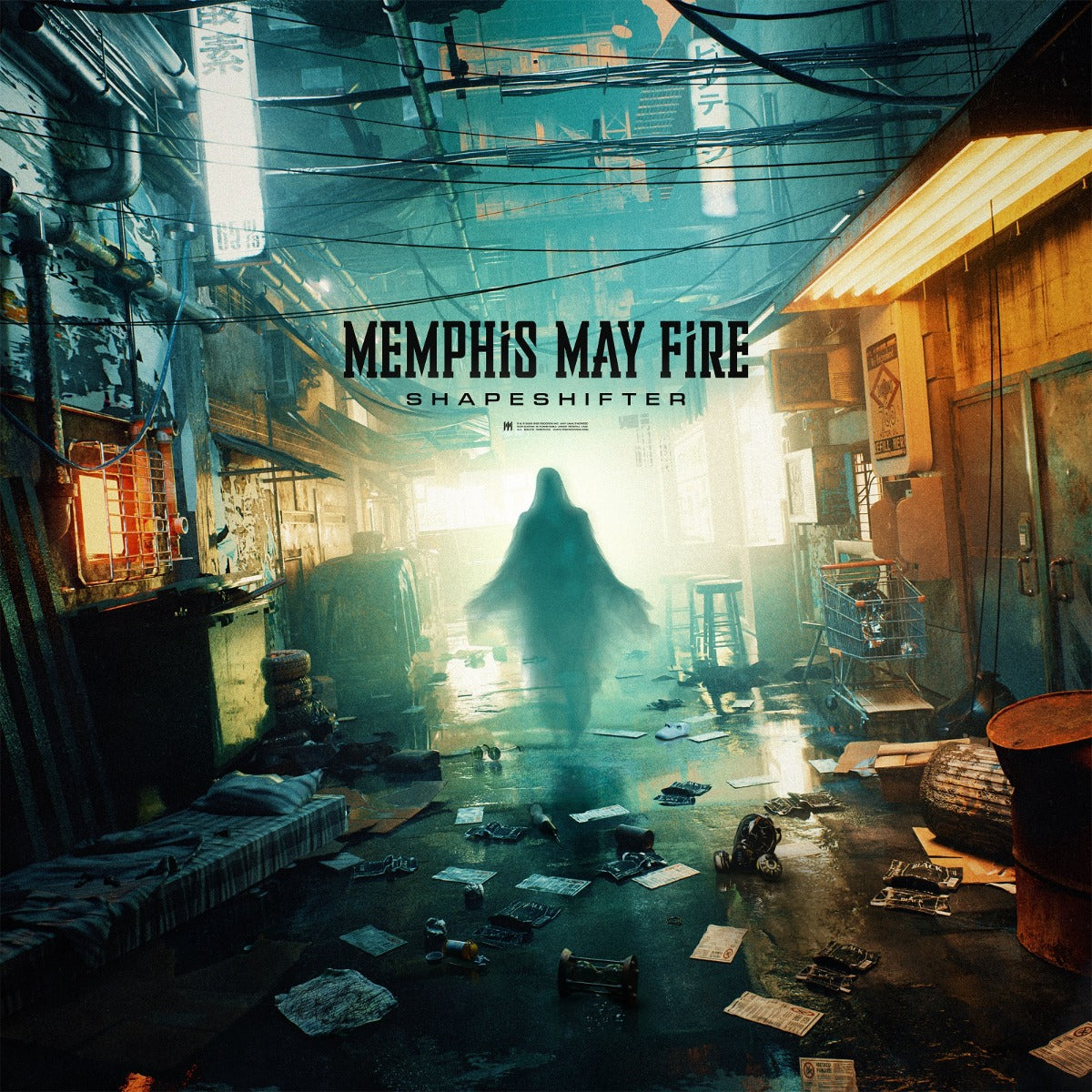 Memphis May Fire - Shapeshifter (Black & Gray Quad Splatter Vinyl)