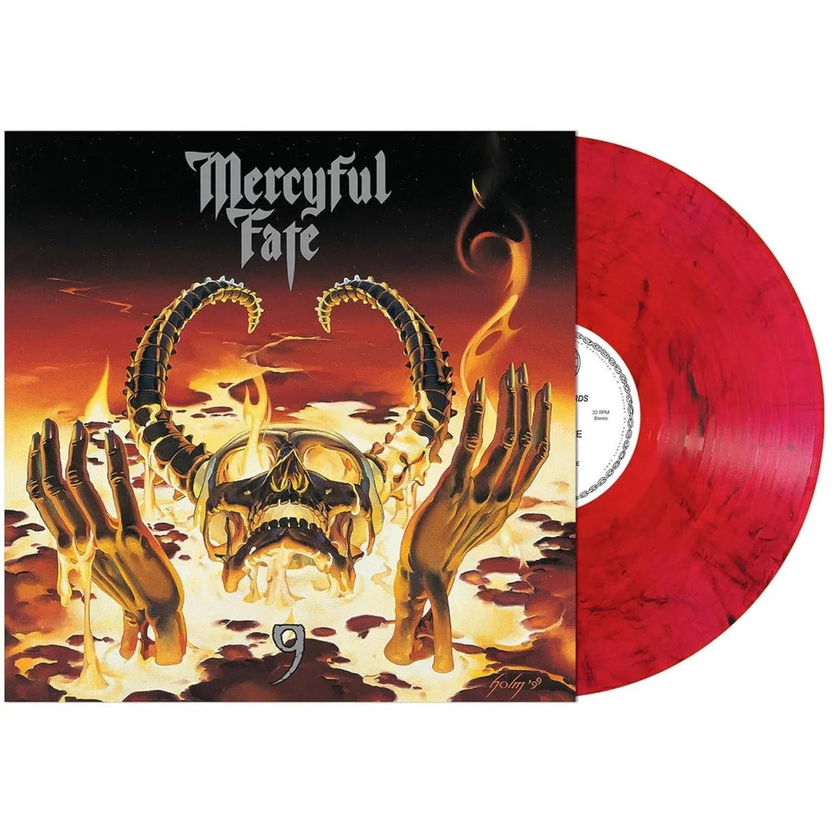 Mercyful Fate - 9 (Limited Edition, Smoke Red Vinyl) (LP) - Joco Records