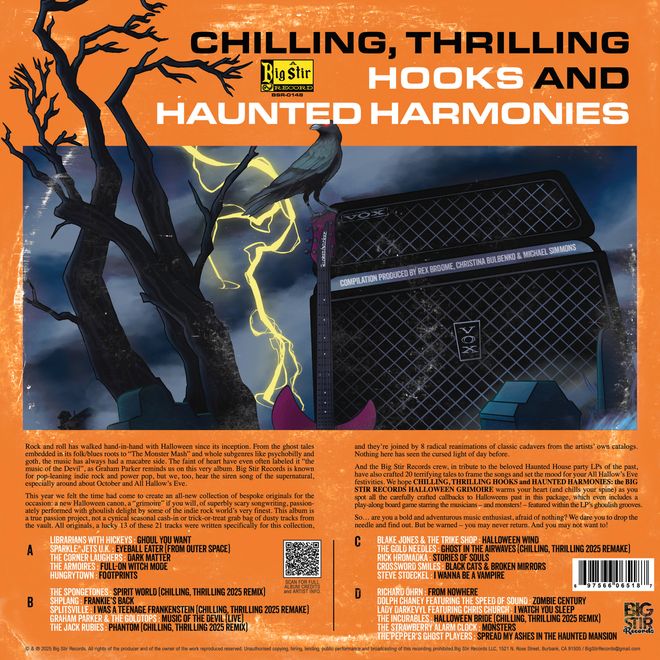 Chilling, Thrilling Hooks And Haunted Harmonies: The Big Stir Records Halloween Grimoire (2 LP)