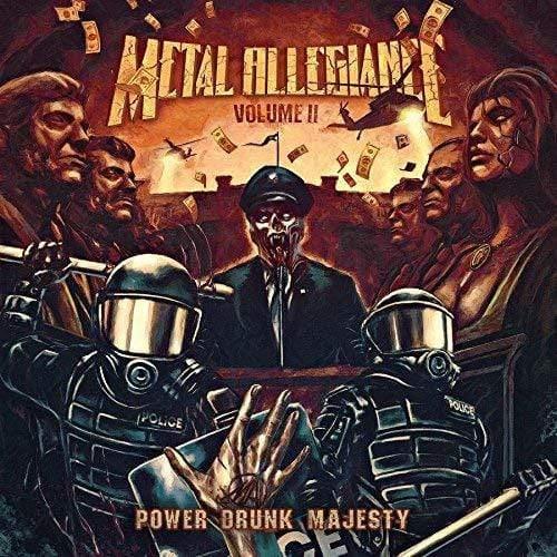 Metal Allegiance - Volume II: Power Drunk Majesty (Beer & Blue Splatter Vinyl) (2 LP) - Joco Records